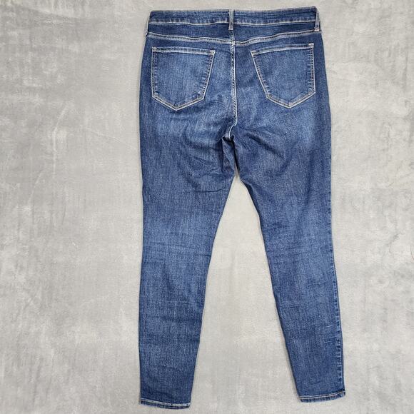 Old Navy Jeans High Rise RockStar Super Skinny Size 14 - Picture 3 of 10
